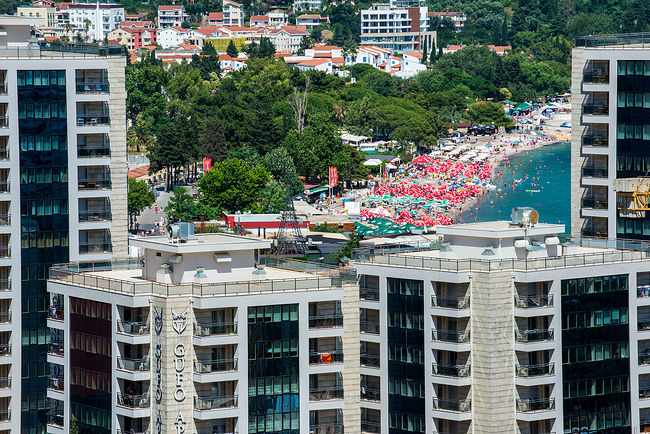 Ekaterina Burakova-Scekic. Montenegro. The high season