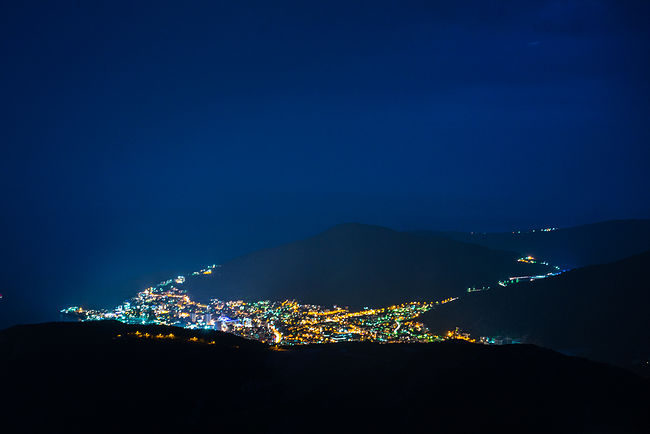 Ekaterina Burakova-Scekic. Montenegro. Ночная Будва