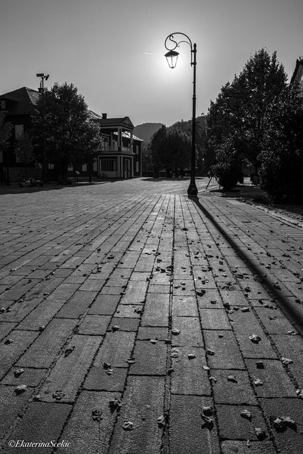 Ekaterina Burakova-Scekic. Black-white Montenegro. Без названия