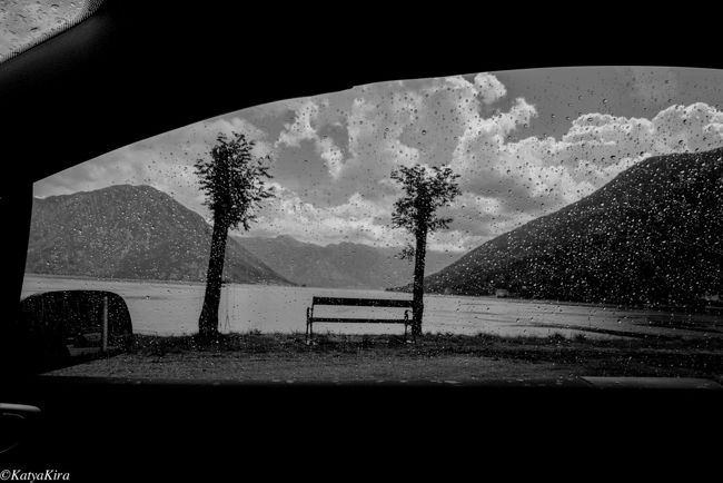 Ekaterina Burakova-Scekic. Black-white Montenegro. Медитация