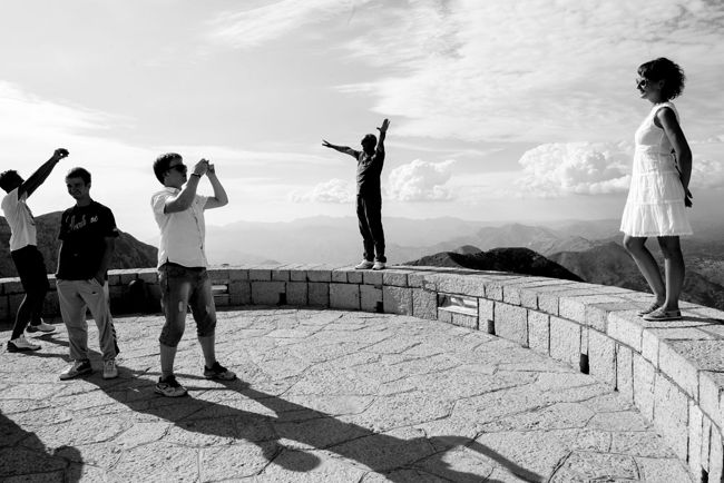 Ekaterina Burakova-Scekic. Black-white Montenegro. Как птицы