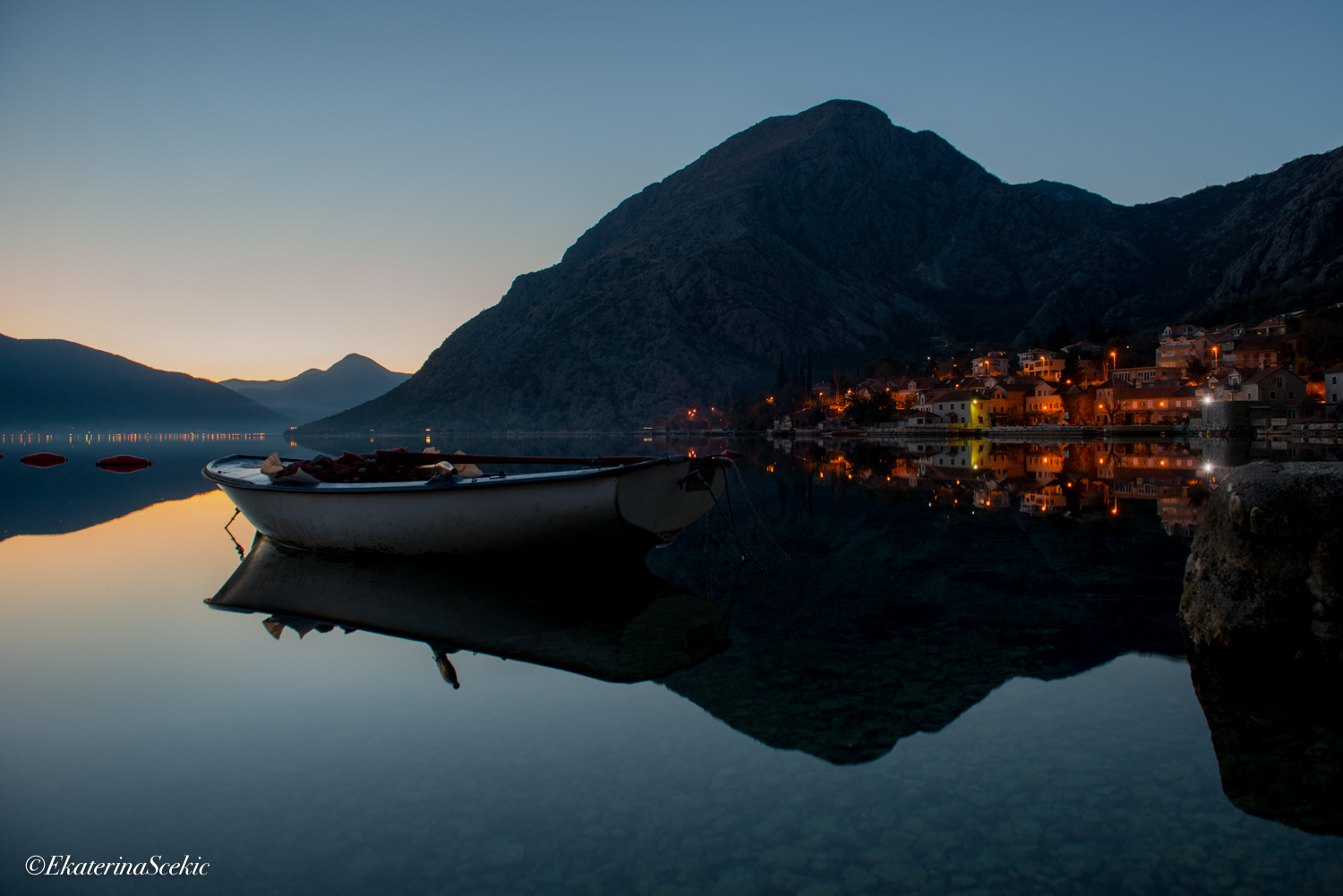 Ekaterina Burakova-Scekic. Montenegro. Вечер