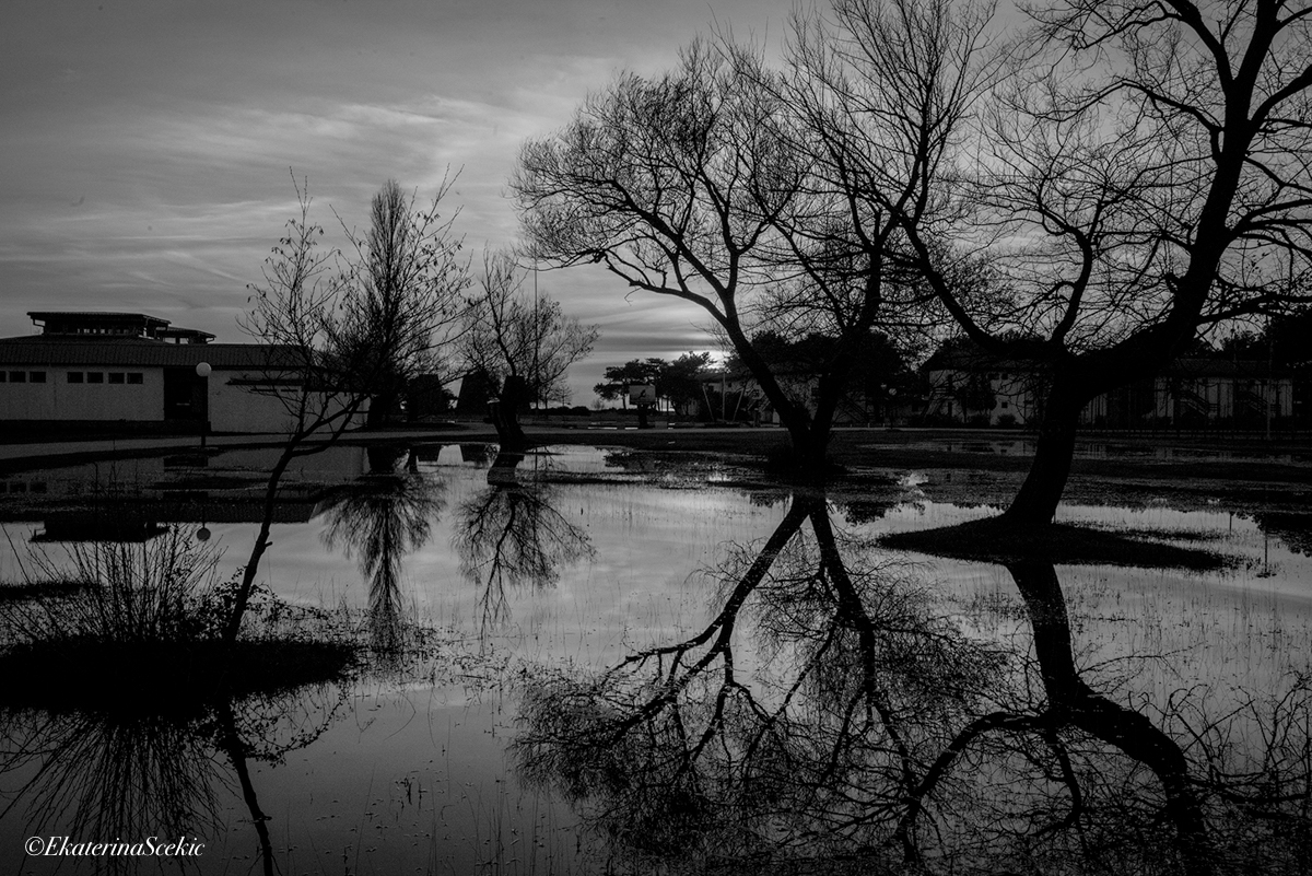 Ekaterina Burakova-Scekic. Black-white Montenegro. Без названия