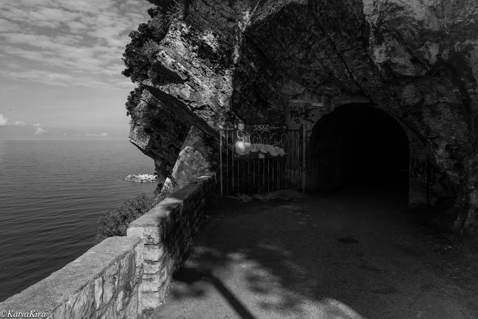 Ekaterina Burakova-Scekic. Black-white Montenegro. ...