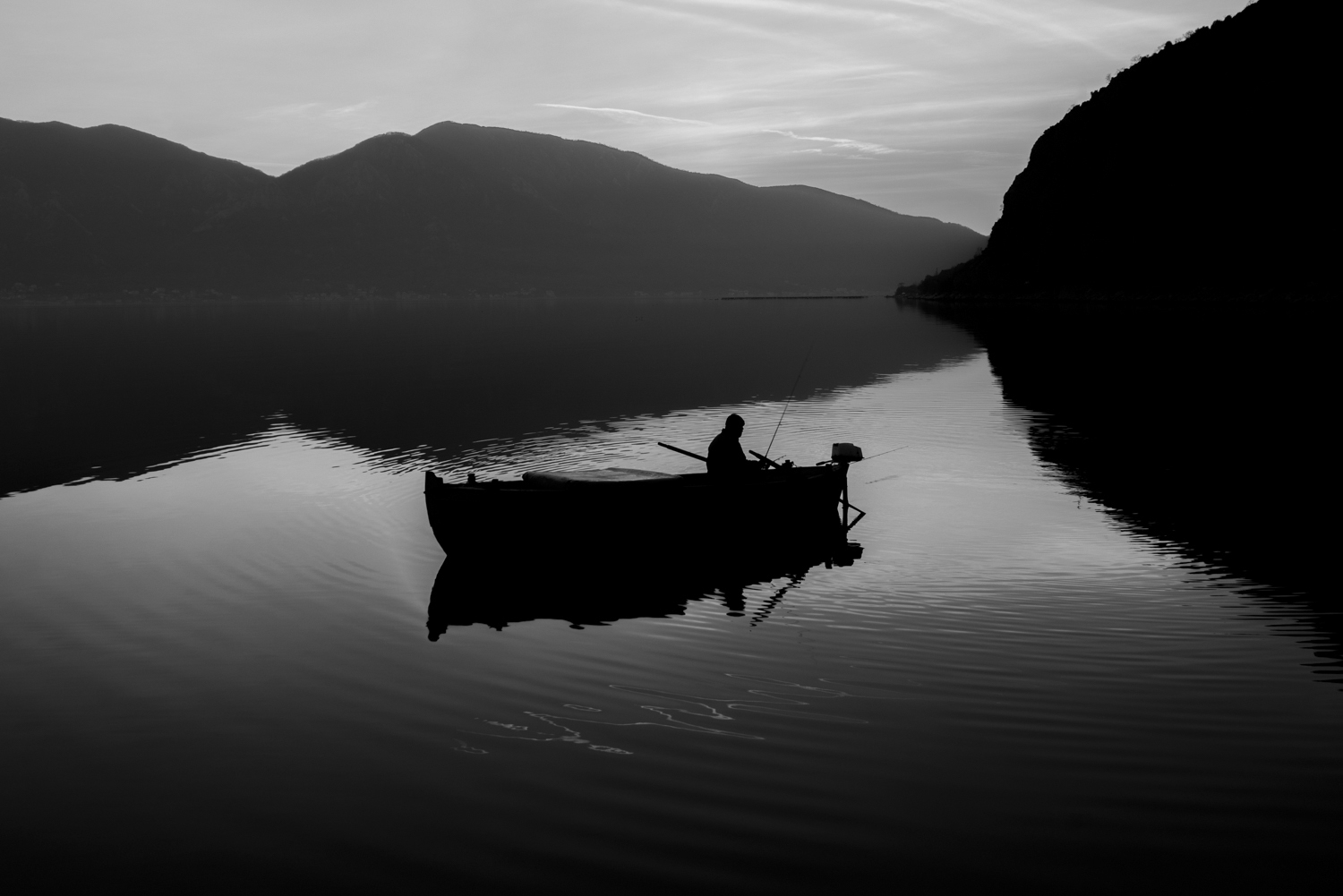 Ekaterina Burakova-Scekic. Black-white Montenegro. ***